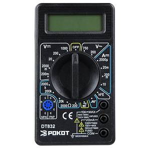 Мультиметр цифровой DT-832 Рокот с прозвоном 660-015