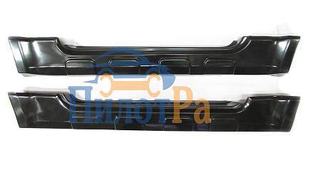 Пороги наружные ВАЗ-2121-21213 ТЮНИНГ черные