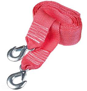 Трос буксировочный стропа 7 тонн 5 метров с крюками SW PIT