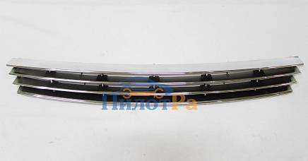 Решетка радиатора ВАЗ-2170 ПРИОРА хромиров.(4 узкие планки)