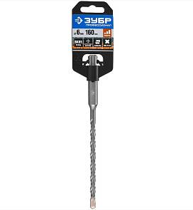 Бур 6*160мм SDS-plus Зубр 29314-160-06