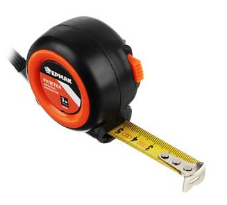 Рулетка 3м Ермак АвтоСтоп 16мм 658-090