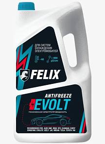 Антифриз Felix сине-зеленый Evolt для гибридных авто 5кг