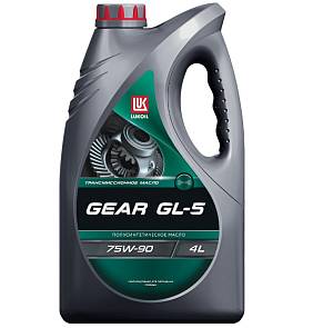 Масло трансмиссионное для МКПП Лукойл Gear 75w90 GL-5 4 литра