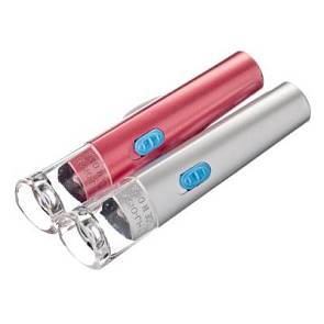 Фонарик 1 LED 3*AG3 пластик 12*3см 198-089