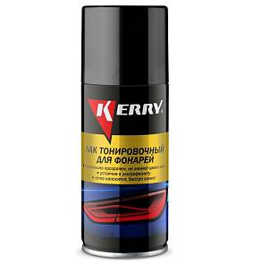 Лак для тонировки фонарей черный 210мл Kerry 963.1