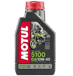 Масло моторное Motul 5100 4T 10w40 4-тактное 1 литр 106906 112858