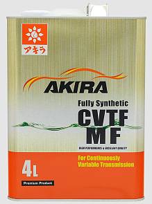Масло трансмиссионное для Вариатора Akira CVTF MF FS синтетика 4 литра