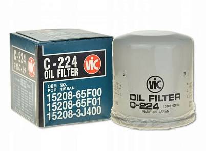 Фильтр масляный C-224 VIC Japan Япония
