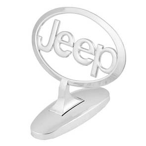 Эмблема на капот (прицел) метал на скотче Jeep PL-ZN-08
