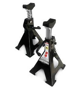 Подставка стойка автомобильная 3т AVS 280-410мм 2шт страховка AS-03