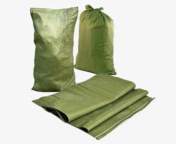 Мешок строительный для мусора 55*95мм Зеленый