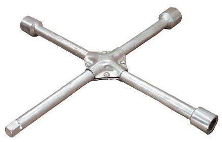 Ключ балонный крест 17*19*21*1/2 усиленный СК проклепанный