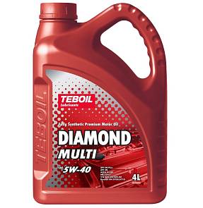 Масло моторное Teboil Diamond Multi 5w40 синтетика 4 литра