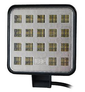 Фара противотуманная светодиодная LED ПТФ 19SMD 12/24В 105*85*20мм