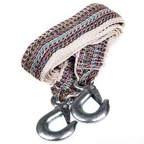 Трос буксировочный стропа 5 тонн 4 метра с крюками SW