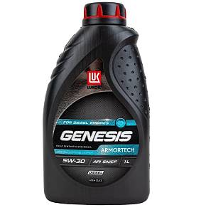 Масло моторное Лукойл Genesis Armortech Diesel C2/C3 5w30 синтетика 1 литр