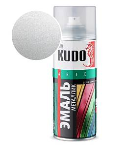 Краска Kudo 1026 серебро 520мл