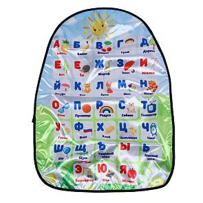 Защита спинки сиденья Ермак 45*66см Алфавит 732-161