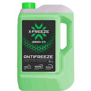 Антифриз X-Freeze зеленый 5 кг