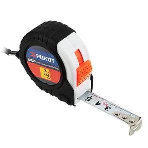 Рулетка 3м Рокот 16мм 658-040