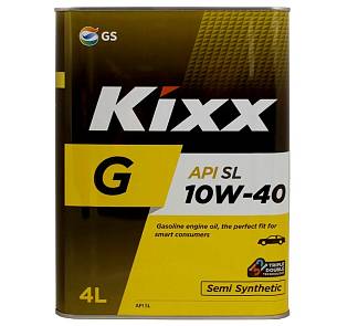Масло моторное KIXX G 10w40 SL полусинтетика 4 литра