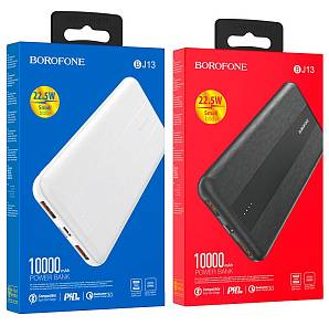 Зарядное устройство Внешний аккумулятор Borofone BJ13 10000mAh 2 USB PD Type-C