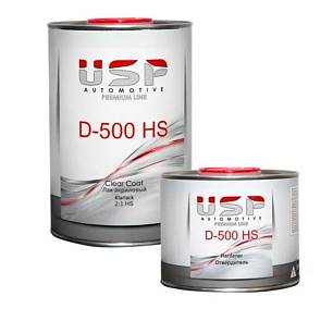 Лак USP HS Premium D-500 Прозрачный 1л + отвердитель 500мл