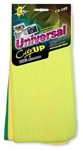 Салфетка микрофибра CA-102 CityUP 3 шт 30*30см