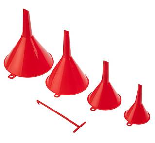 Воронка Комплект 4 шт 50мм, 70мм, 95мм, 115мм SW