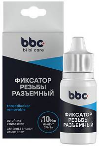 Герметик фиксатор BBC резьбовых соединений Разъемный 6мл