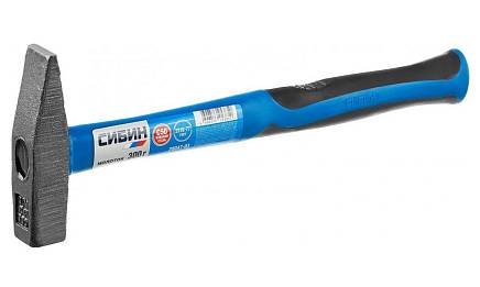 Молоток 300 грамм Сибин фибергласовая ручка 20047-03