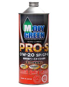 Масло моторное Moly Green PRO S 0w20 синтетика 1 литр