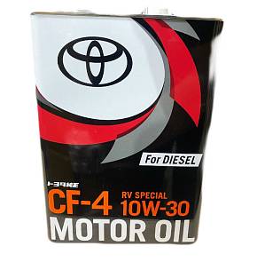 Масло моторное Toyota Diesel Оригинал CF-4 10w30 4 литра Япония 08883-01905