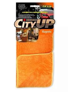 Салфетка Микрофибра универсальные CA-116 CityUP 40*40см Magneto разные цвета
