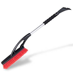 Щетка сметка со скребком для снега AVS антицарапина 73см 6312