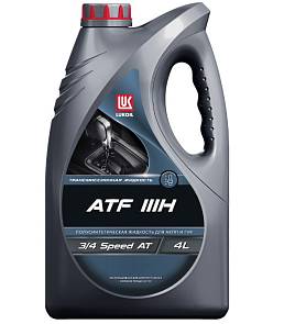 Масло трансмиссионное для АКПП ATF Лукойл DX 3 D-III H 4 литра