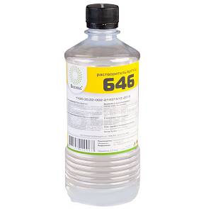 Растворитель краски 646 500мл ТУ Одуванчик