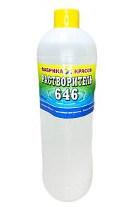 Растворитель краски 646 900мл ТУ ФК