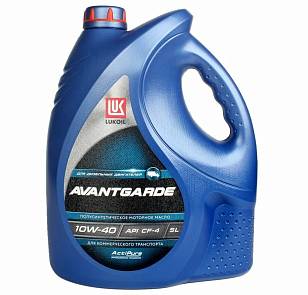 Масло моторное Лукойл Авангард 10w40 CF-4 полусинтетика 5 литров