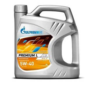 Масло моторное Gazpromneft Premium L 5w40 синтетика 4 литра