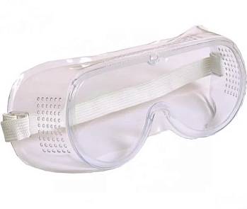 Очки защитные закрытого типа Safety Goggles Силиконовые на резинке