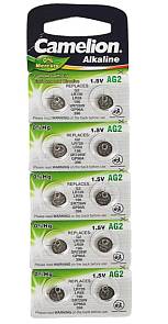 Батарейки G2 / SR726W / LR726 / LR59 / 196 / 396 / GP96A Camelion 1шт