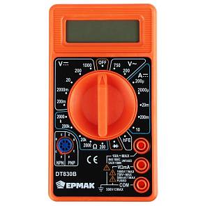 Мультиметр цифровой DT-830B Ермак 660-003