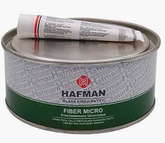 Шпатлевка стекловолокно Hafman Micro Fiber 900 грамм