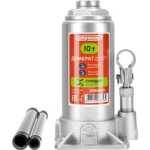 Домкрат гидравлический 10 тонн в коробке SW 200-385мм