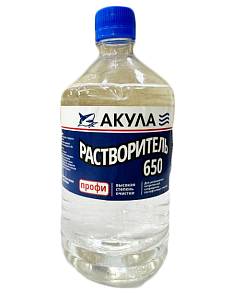 Растворитель краски 650 450мл ТУ Акула