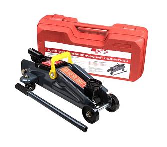 Домкрат подкатной 2т SW 125-300мм в кейсе 007