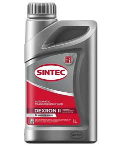 Масло трансмиссионное для АКПП Sintec ATF II DX2 1 литр