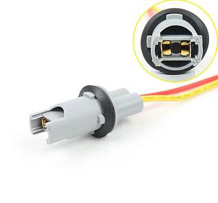 Патрон для ламп T10 W5W с проводом №5